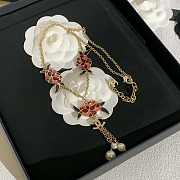 Fortok 2024/25 Métiers d’art Necklace Metal, Resin & Glass Pearls Gold, Multicolor & Pearly White - 5