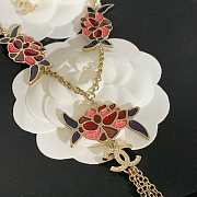 Fortok 2024/25 Métiers d’art Necklace Metal, Resin & Glass Pearls Gold, Multicolor & Pearly White - 4
