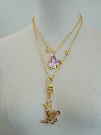 Fortok LV x TM Superflat Necklace M02499