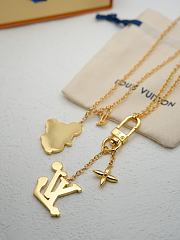 Fortok LV x TM Superflat Necklace M02499 - 5