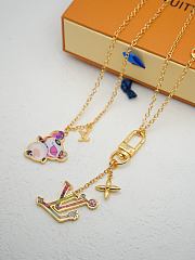 Fortok LV x TM Superflat Necklace M02499 - 4