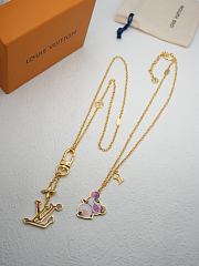 Fortok LV x TM Superflat Necklace M02499 - 2