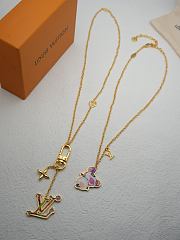 Fortok LV x TM Superflat Necklace M02499 - 3
