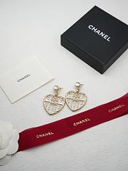 Fortok Chanel Heart Earrings  - 4