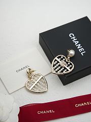 Fortok Chanel Heart Earrings  - 6