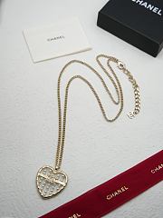 Fortok Chanel Heart Necklace - 6