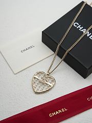 Fortok Chanel Heart Necklace - 5