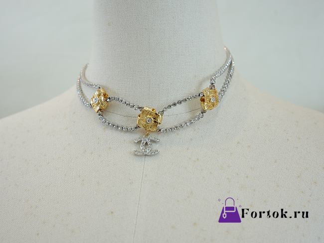 Fortok Métiers d’art Choker Gold, Silver & Crystal - 1