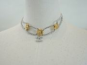 Fortok Métiers d’art Choker Gold, Silver & Crystal - 1