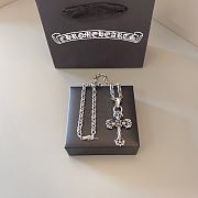 Fortok Chrome Hearts Necklace Silver - 1