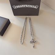 Fortok Chrome Hearts Necklace Silver - 3