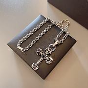 Fortok Chrome Hearts Necklace Silver - 2