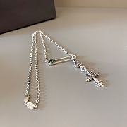 Fortok Chrome Hearts Necklace Silver 02 - 4
