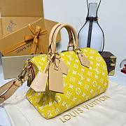Fortok Louis Vuitton Speedy P9 Bandoulière 30 Jaune Mat 32*18*22.5cm  - 5