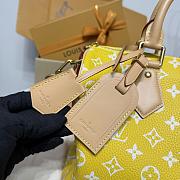 Fortok Louis Vuitton Speedy P9 Bandoulière 30 Jaune Mat 32*18*22.5cm  - 3