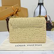 Fortok Louis Vuitton TWIST SLIM Raffia 19*7*15cm - 3