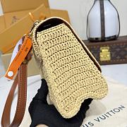 Fortok Louis Vuitton TWIST SLIM Raffia 19*7*15cm - 2