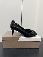 Fortok Christian Louboutin CL x MM6 Maison Margiela 25 Black 6.5cm - 6