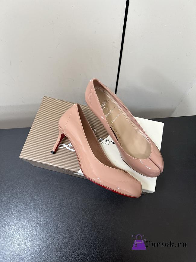 Fortok Christian Louboutin CL x MM6 Maison Margiela 25 Beige 6.5cm - 1