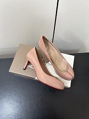Fortok Christian Louboutin CL x MM6 Maison Margiela 25 Beige 6.5cm - 1