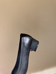 Fortok Christian Louboutin 25ss Mamaflirt 30 Bow-embellished Leather Slingback Pumps Black - 2