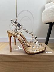 Fortok Christian Louboutin Rosalie Jewel Gold 10.5cm - 4
