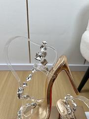 Fortok Christian Louboutin Rosalie Jewel Gold 10.5cm - 3