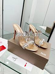 Fortok Christian Louboutin Just Jewel Gold 10.5cm - 2