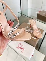 Fortok Christian Louboutin Rosalie Red Carpet Beige 10.5cm - 3
