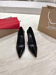 Fortok Christian Louboutin Miss Z Black 8.5cm - 6
