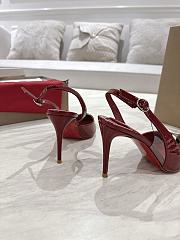 Fortok Christian Louboutin Slingback Heels Red 8.5cm/10.0cm - 2