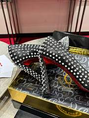 Fortok Christian Louboutin Condora Spikes 100 pumps Black 10cm - 6