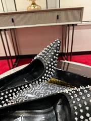 Fortok Christian Louboutin Condora Spikes 100 pumps Black 10cm - 4