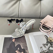 Fortok Christian Louboutin Just Jewel Silver 8cm - 5