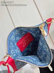 Fortok Louis Vuitton LV x TM Cherry Neverfull Inside Out BB Denim 16.5 x 11 x 26.5CM - 6