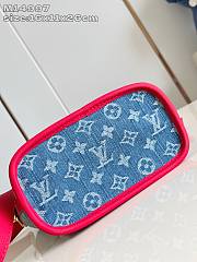 Fortok Louis Vuitton LV x TM Cherry Neverfull Inside Out BB Denim 16.5 x 11 x 26.5CM - 4