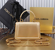 Fortok Dolce & Gabbana Devotion Bag Gold 19X4.5X13cm - 6