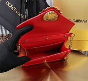 Fortok Dolce & Gabbana Devotion Bag Red 19X4.5X13cm - 2