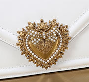 Fortok Dolce & Gabbana Devotion Bag White 19X4.5X13cm - 2