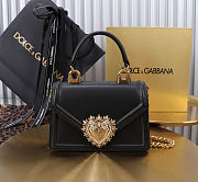 Fortok Dolce & Gabbana Devotion Bag Black 19X4.5X13cm - 1