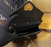 Fortok Dolce & Gabbana Devotion Bag Black 19X4.5X13cm - 6