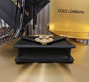 Fortok Dolce & Gabbana Devotion Bag Black 19X4.5X13cm - 5