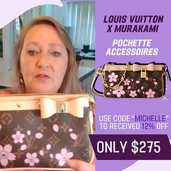 Fortok LV x TM Pochette Accessoires M13666 22x13x4 cm