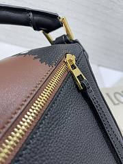 Fortok Loewe x Studio Ghibli Collection Susuwatari Mini Puzzle Brown Crossbody Bag 24*16*10cm - 2