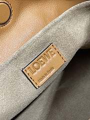 Fortok Loewe Flamenco clutch Brown 23.5*18*9cm - 6