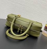 Fortok Loewe Amazona 23 cropped bag Green 24✕12✕9cm - 3
