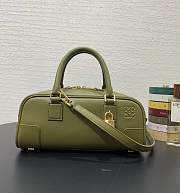 Fortok Loewe Amazona 23 cropped bag Green 24✕12✕9cm - 2