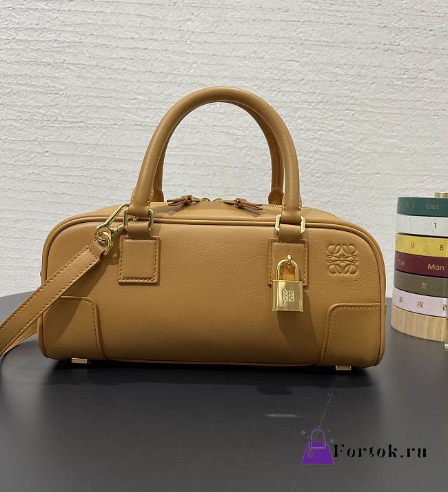 Fortok Loewe Amazona 23 cropped bag Brown 24✕12✕9cm - 1