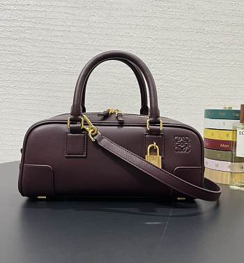 Fortok Loewe Amazona 23 cropped bag Rouge  24✕12✕9cm