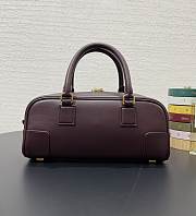 Fortok Loewe Amazona 23 cropped bag Rouge  24✕12✕9cm - 3